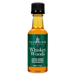 CLUBMAN RESERVE WHISKEY WOODS AFTER SHAVE LOTION 50ML