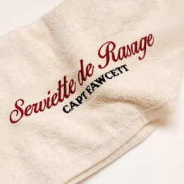CAPTAIN FAWCETT LUXURIOUS SHAVE TOWEL