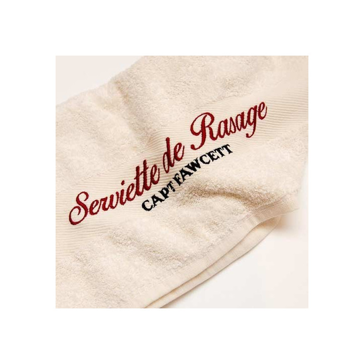 CAPTAIN FAWCETT LUXURIOUS SHAVE TOWEL
