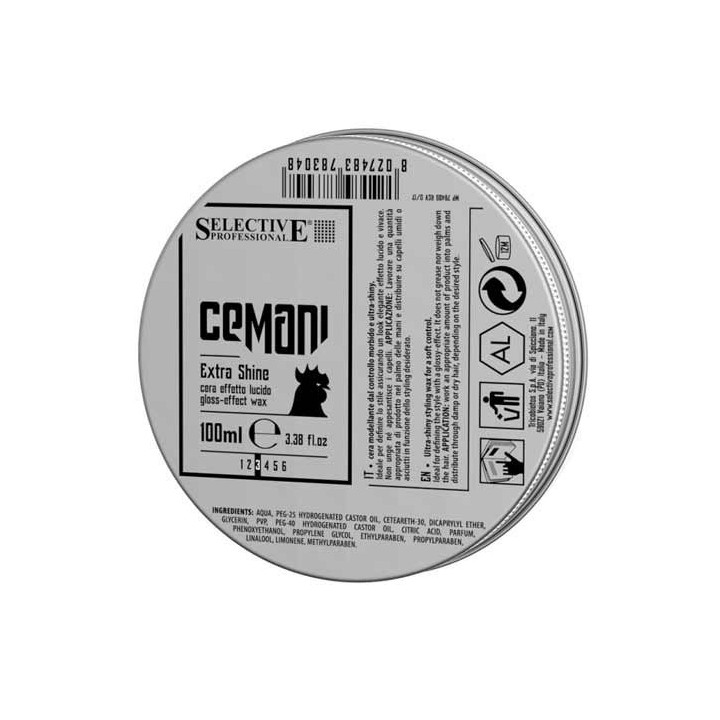 SELECTIVE PROFESSIONAL CEMANI EXTRA SHINE EFFECT WAX 100ML