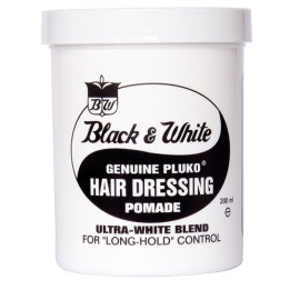 BLACK & WHITE HAIR DRESSING POMADE 200gr