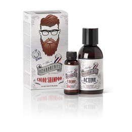 BEARDBURYS COLOR SHAMPOO FOR HAIR, BEARD AND MOUSTACH DARK BROWN  3N