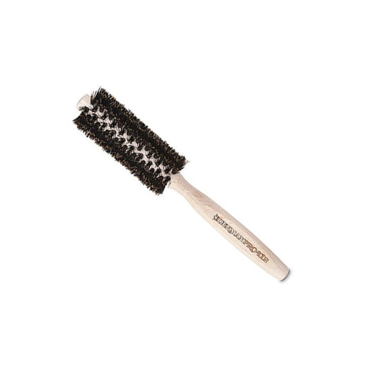 DENMAN PRO-TIP BOAR BRISTLE RADIAL BRUSH 15MM