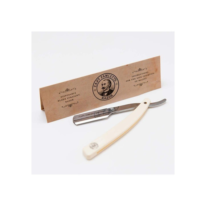 CAPTAIN FAWCETT DISPOSABLE BLADE STRAIGHT RAZOR