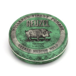 REUZEL GREEN GREASE MEDIUM HOLD POMADE 113GR