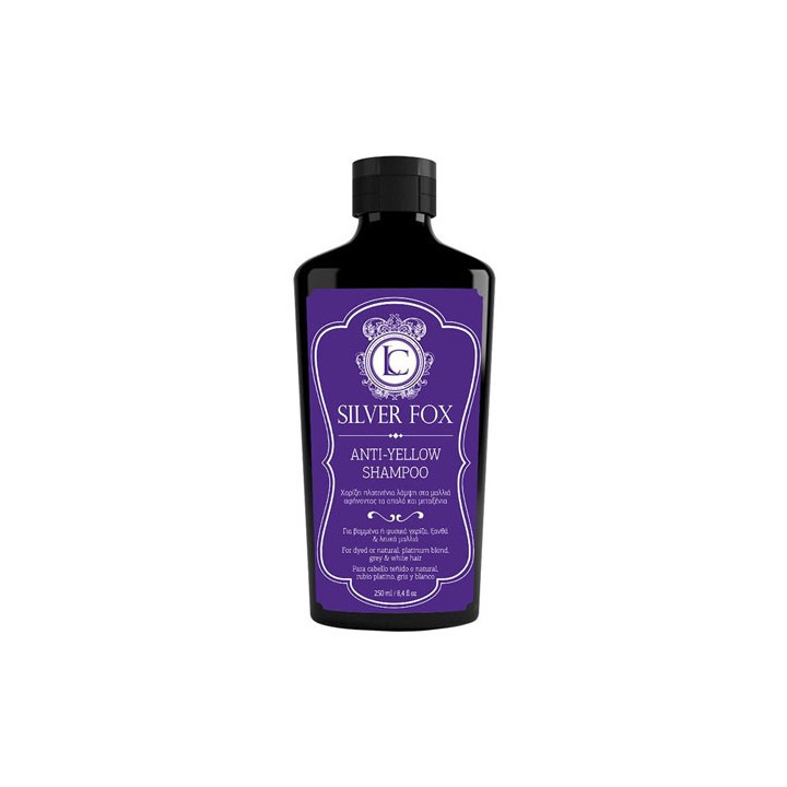 LAVISH HAIR CARE SILVER FOX ANTI YELLOW SHAMPOO 250ML