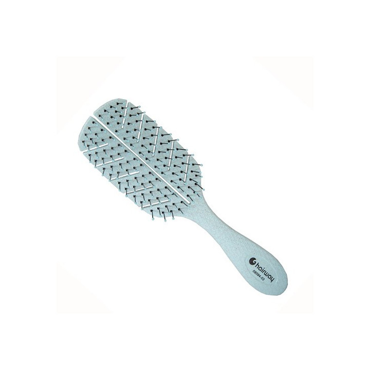 HAIRWAY ORGANICA HAIR BRUSH LIGHT BLUE  08094-03