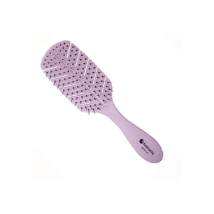 HAIRWAY ORGANICA HAIR BRUSH LILAC 08094-06