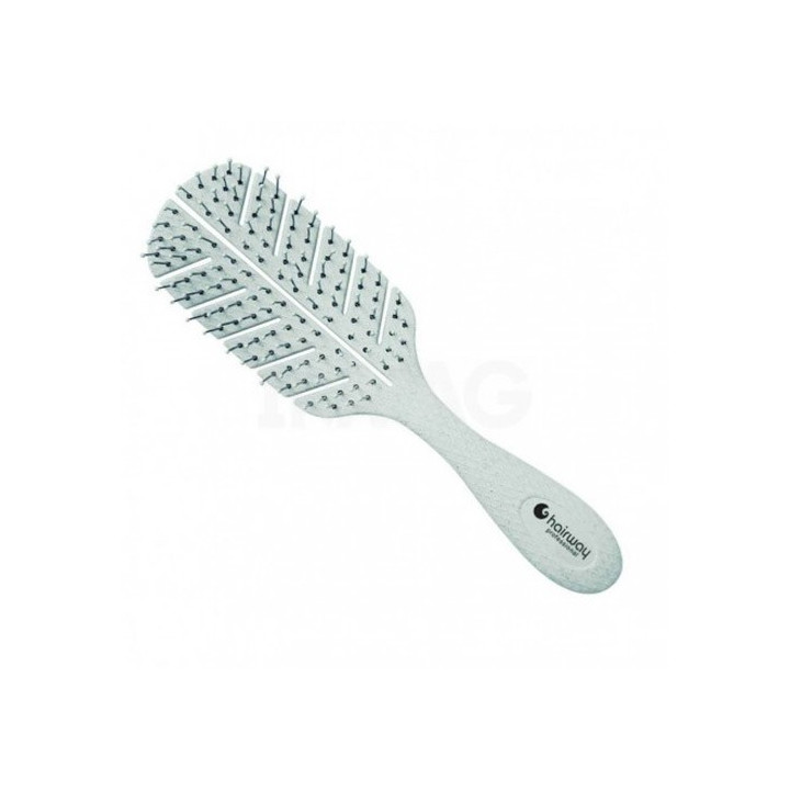 HAIRWAY ORGANICA HAIR BRUSH MINT GREEN 08094-23