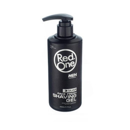 RED ONE SHAVING GEL SILVER 500ML