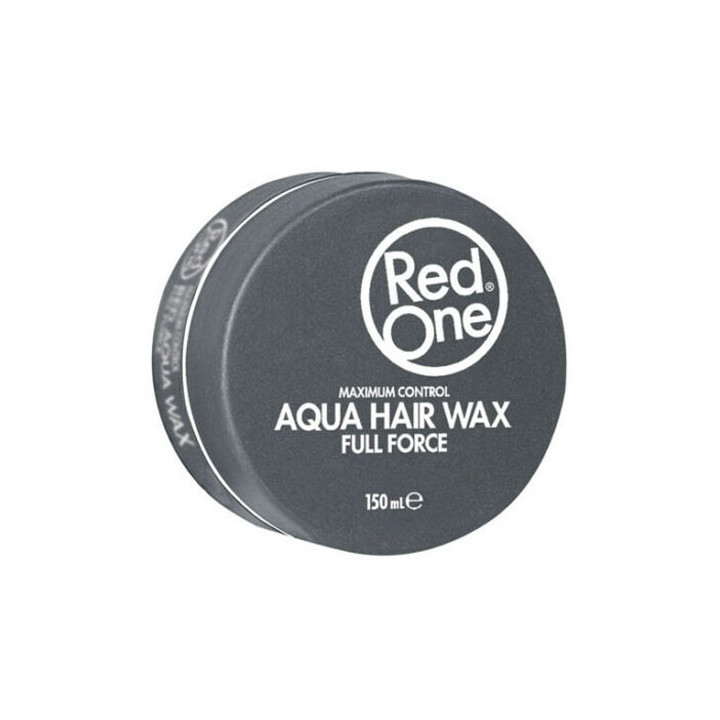 RED ONE QUICKSILVER AQUA HAIR WAX FULL FORCE GREY 150ML