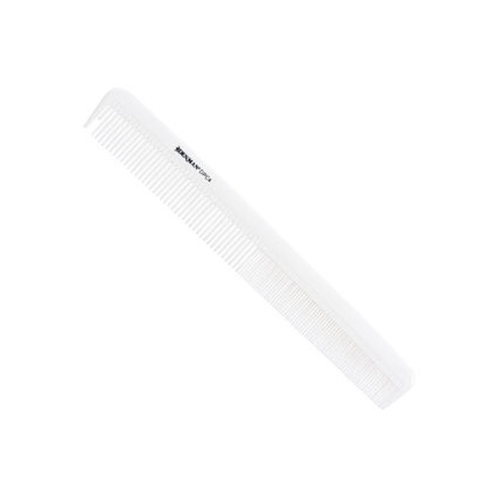 DENMAN PRECISION DPC4 LONG CUTTING COMB WHITE