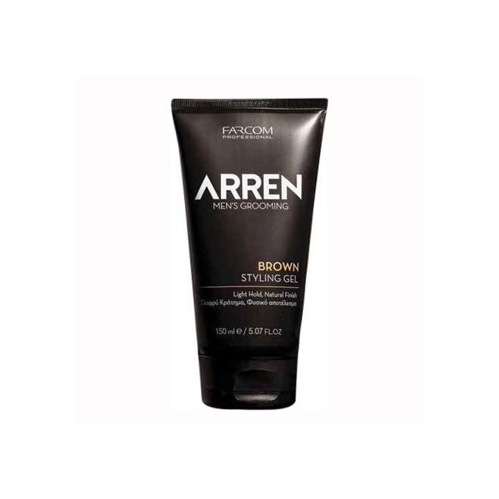 FARCOM ARREN MEN'S GROOMING BROWN STYLING GEL 150ML