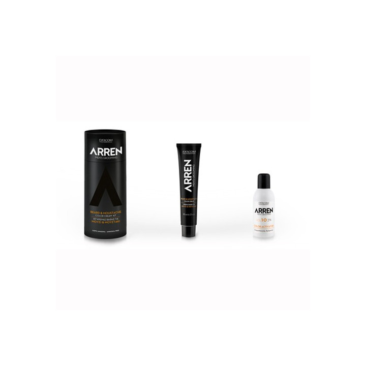 FARCOM ARREN MEN'S GROOMING BEARD & MOUSTACHE COLOR KIT