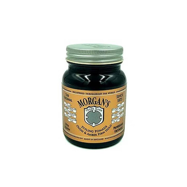 MORGAN'S OUDH & AMBER FIRM HOLD STYLING POMADE 100GR