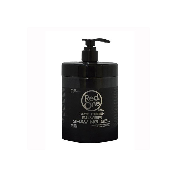 RED ONE FACE FRESH SILVER SHAVING GEL 1 LITRE