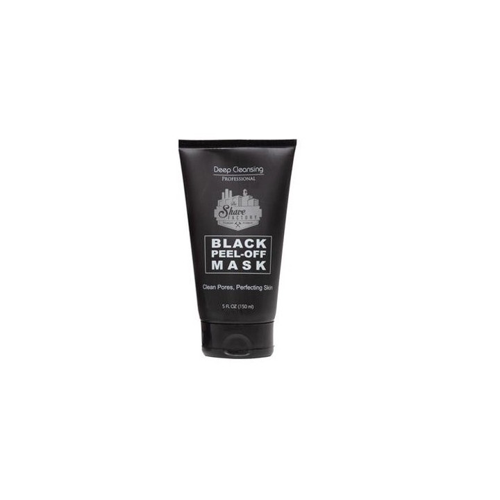 THE SHAVE FACTORY BLACK PEEL-OFF MASK 150ML