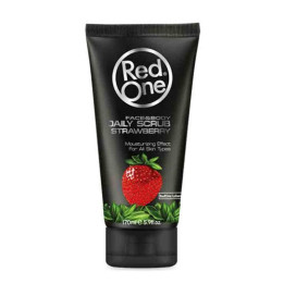 RED ONE DAILY SCRUB STRAWBERRY 170ML