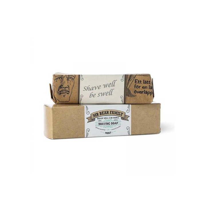 MR BEAR FAMILY SHAVING SOAP MINT 80GR