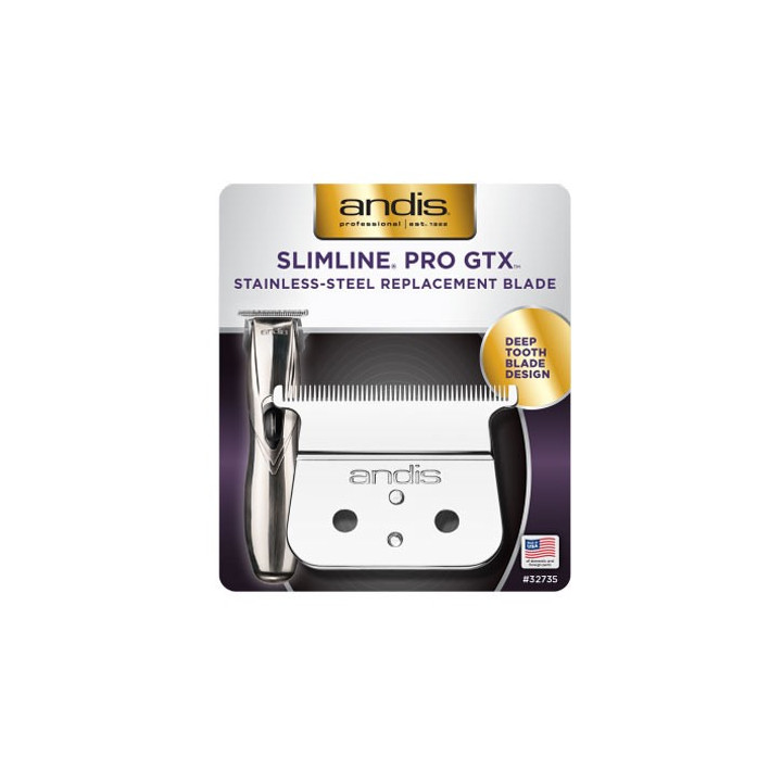 ANDIS SLIMLINE PRO GTX STAINLESS STEEL REPLACEMENT BLADE