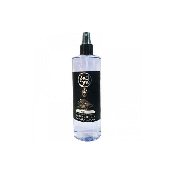 RED ONE SILVER BARBER COLOGNE 400ML