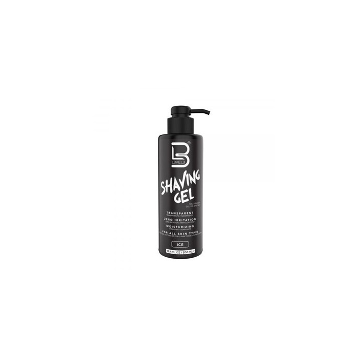 L3VEL3 SHAVING GEL ICE 500ML