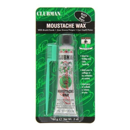 CLUBMAN PINAUD MOUSTACHE WAX  BLACK 14GR