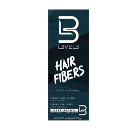 L3VEL3 DARK BROWN HAIR FIBERS 27.5GR