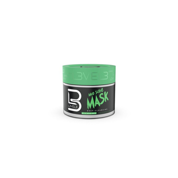 L3VEL3 MUD SCRUB FACE MASK 500ML