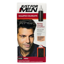 JUST FOR MEN SHAMPOO IN COLOR BLACK H 55