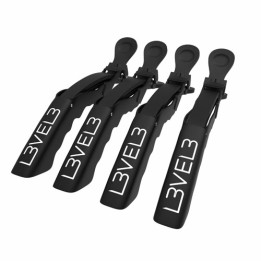 L3VEL3 HAIR CROC CLIPS 4 PIECES