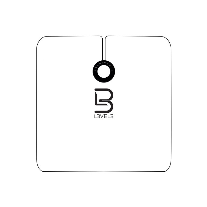 L3VEL3 PROFESSIONAL RUBBER NECK WHITE