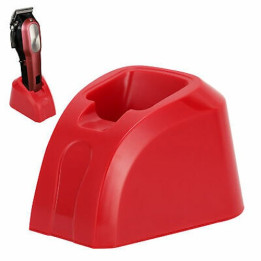 HAIR CLIPPER CHARGING STAND RED