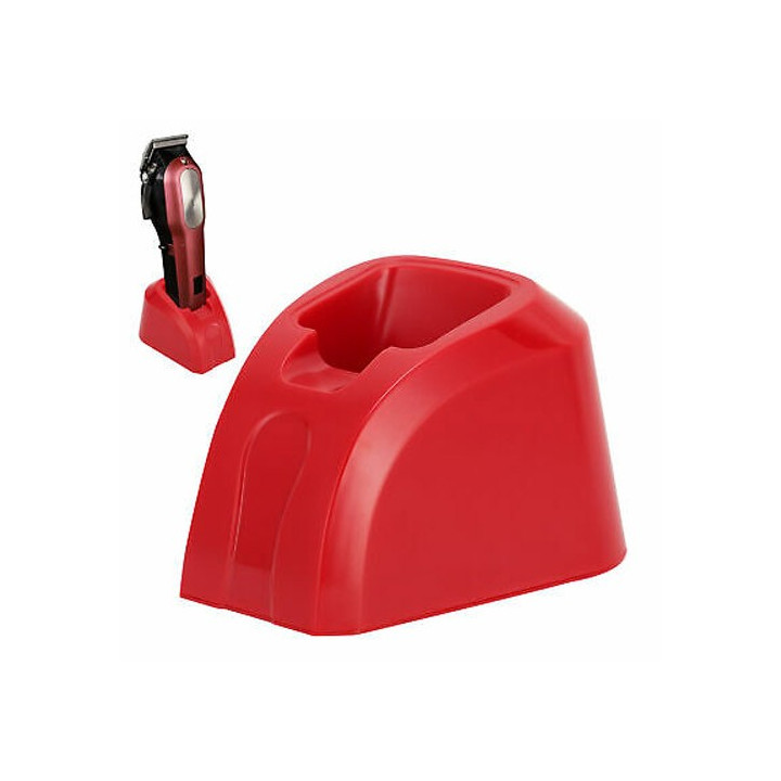 HAIR CLIPPER CHARGING STAND RED