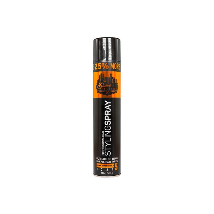 THE SHAVE FACTORY HAIRSPRAY EXTRA STRONG 200ML