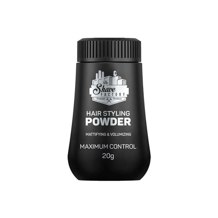 THE SHAVE FACTORY HAIR POWDER VOLUMISING TEXTURISING AND MODELLING 20GR