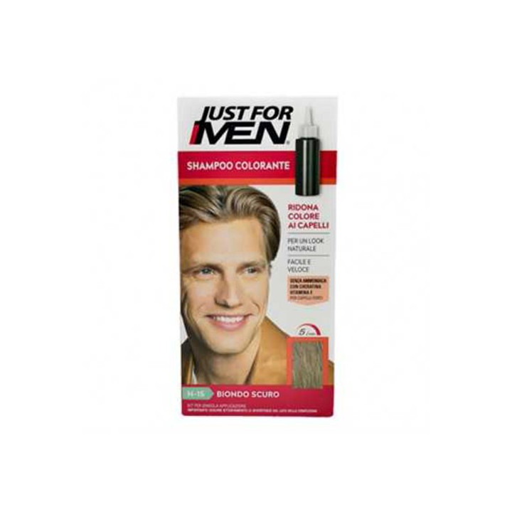 JUST FOR MEN SHAMPOO DARK BLOND H 15 Ξανθό Σκούρο