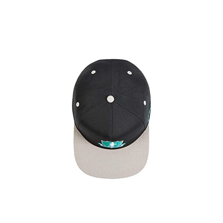 CLUBMAN ECO-FRIENDLY EMBROIDERED BASEBALL CAP, BLACK FOR ADULTS, 100% COTTON