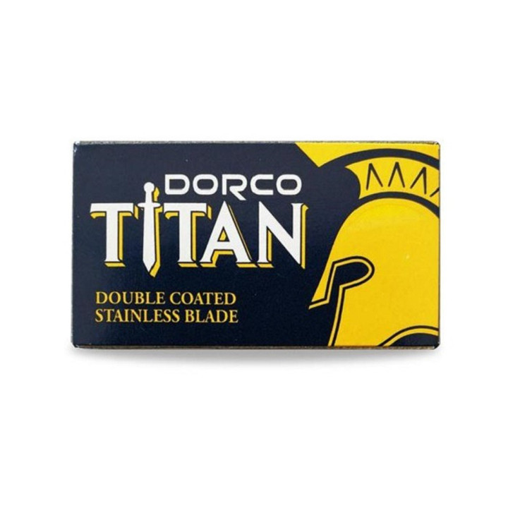 DORCO DOUBLE EDGE RAZOR BLADES TITAN(10 τμχ)