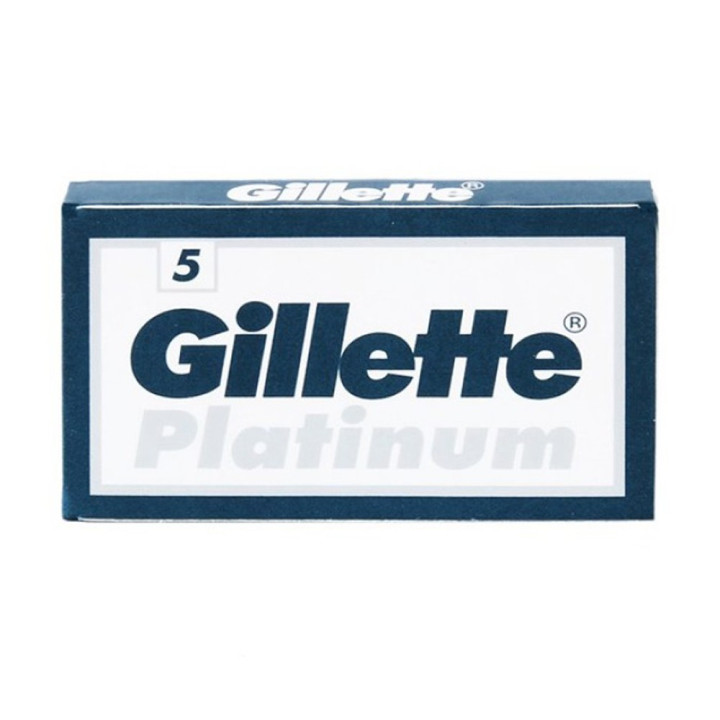 GILLETTE DOUBLE EDGE RAZOR BLADES PLATINUM(5 τμχ)