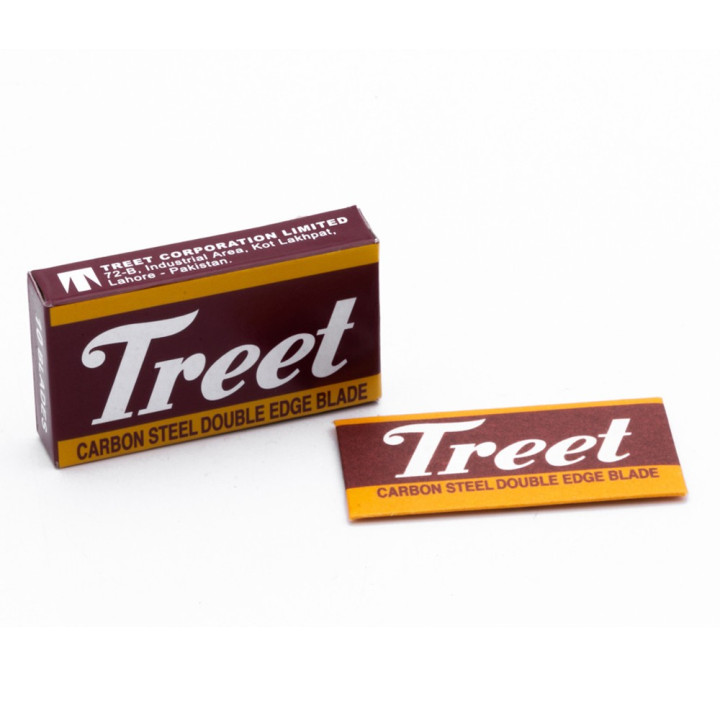 TREET RAZOR BLADES CARBON STEEL(10 τμχ)