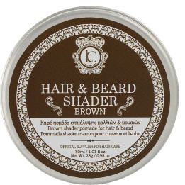 LAVISH HAIR CARE BROWN BEARD AND HAIR SHADER POMADE 30ML