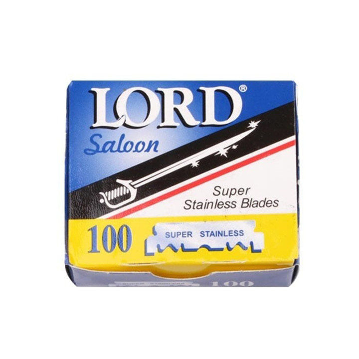LORD SALOON STAINLESS BLADES(100 τμχ)