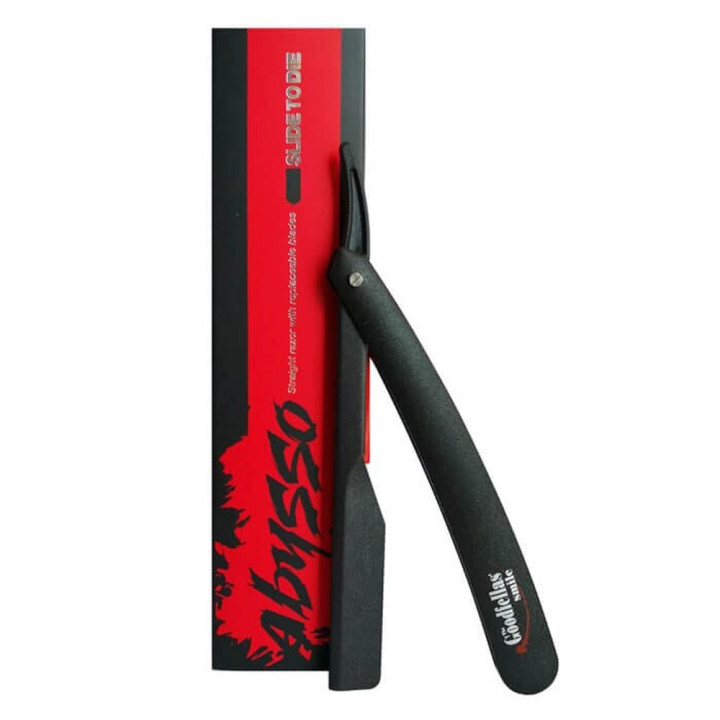 THE GOODFELLAS SMILE STRAIGHT RAZOR ABYSSO FOR REPLACEABLE BLADES