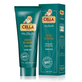 CELLA MILANO SHAVING CREAM IN TUBE ORGANIC WITH ALOE VERA 150ML