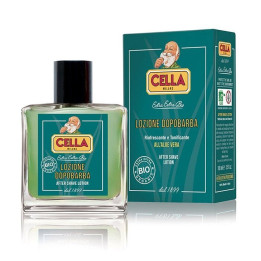CELLA MILANO AFTERSHAVE LOTION ORGANIC WITH ALOE VERA 100ML