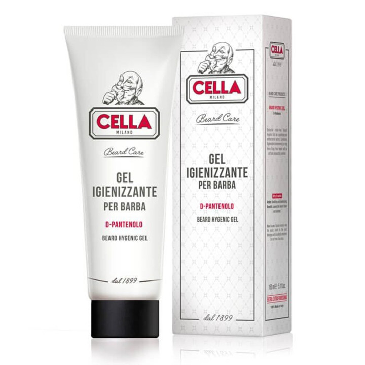 CELLA MILANO BEARD SANITIZER GEL NO RINSE 150ML