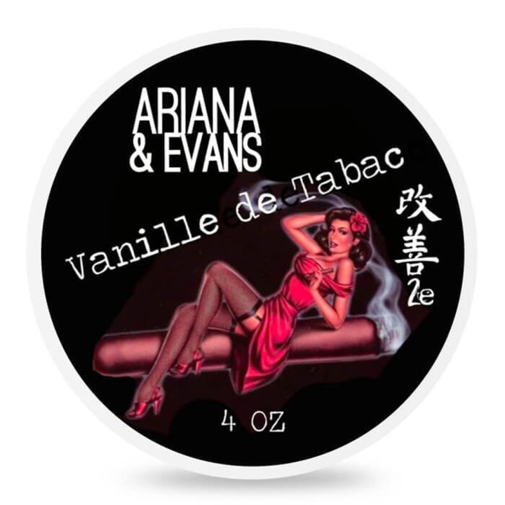 ARIANA & EVANS SHAVING CREAM VANILLE DE TABAC K2E 118ML