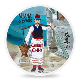 ARIANA & EVANS SHAVING CREAM TURKISH COFFEE K2E 118ML