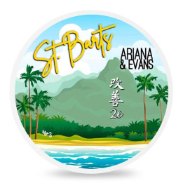 ARIANA & EVANS SHAVING CREAM ST BARTS K2E 118ML